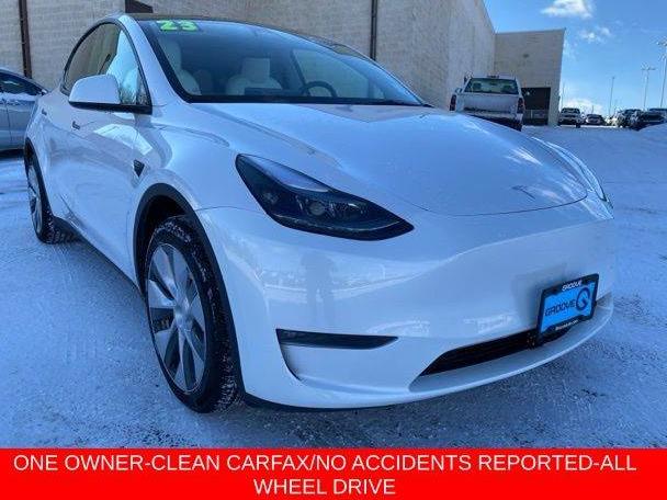 TESLA MODEL Y 2023 7SAYGDEE7PF696591 image